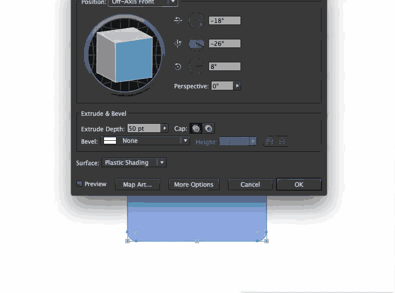 Illustrator 3D tools demonstration